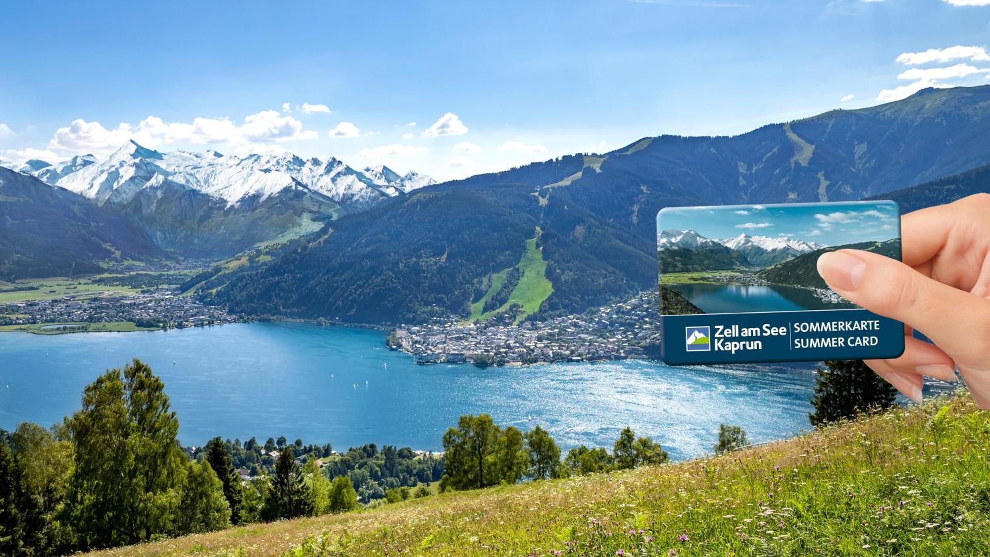 Apartment Margarethenstein Mit Privat Sauna Und Inklusive Zell Am See-Kaprun Sommerkarte Bagian luar foto